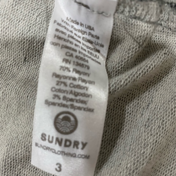 Sundry stretch knit mini skirt leopard print - Picture 5 of 5